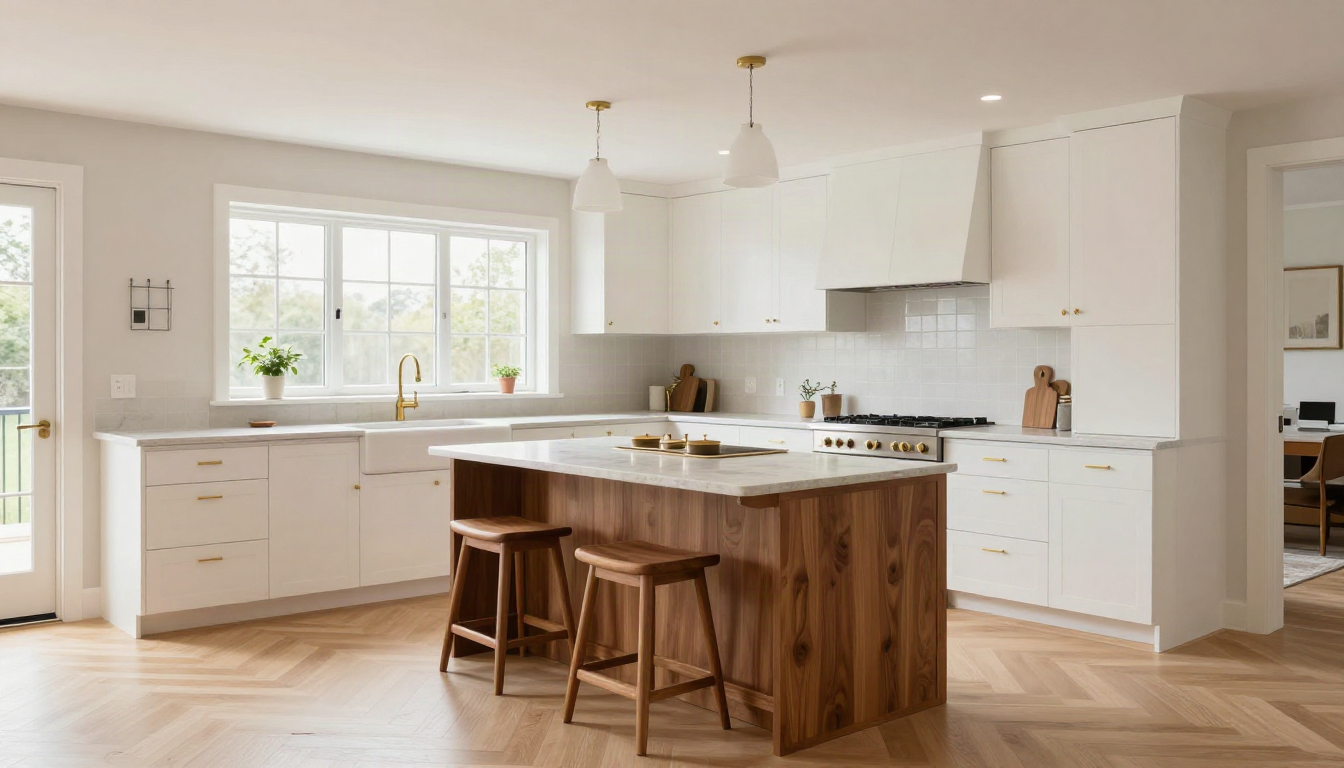 Recently updated kitchen